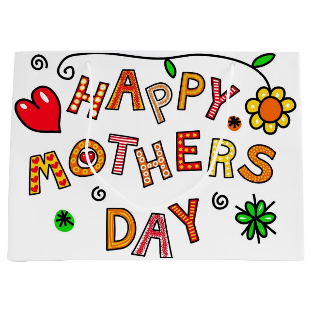 Mother Large Gift Bag (Front)