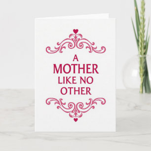 Mother Like No Other Card