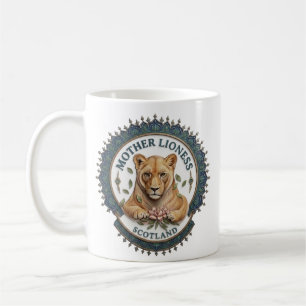 Mother Lioness. Scotland Coffee Mug