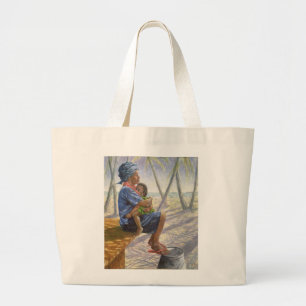 Mother Love 2003 Large Tote Bag