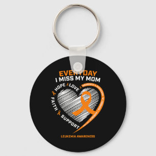 Mother Loving Memory Of Mum Leukaemia Awareness Key Ring