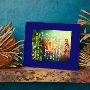 Mother M is for Million things she gave me  Plaque