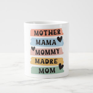 Mother Mama Mummy Madre Mum Mug Cute Multilingua
