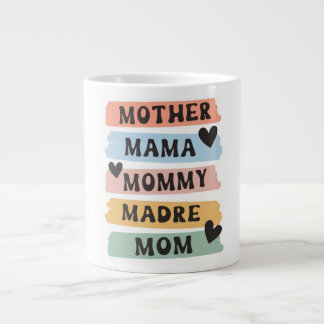 Mother Mama Mummy Madre Mum Mug | Cute Multilingua