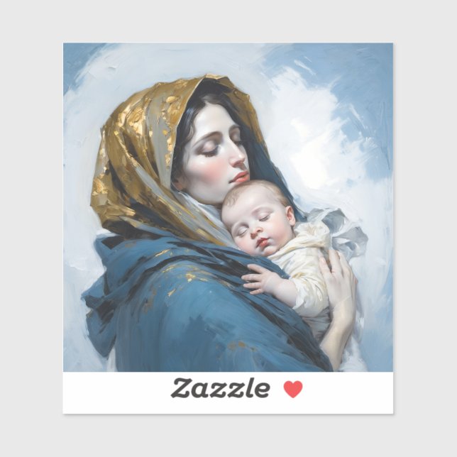 Mother Mary and Baby Jesus (Sheet)