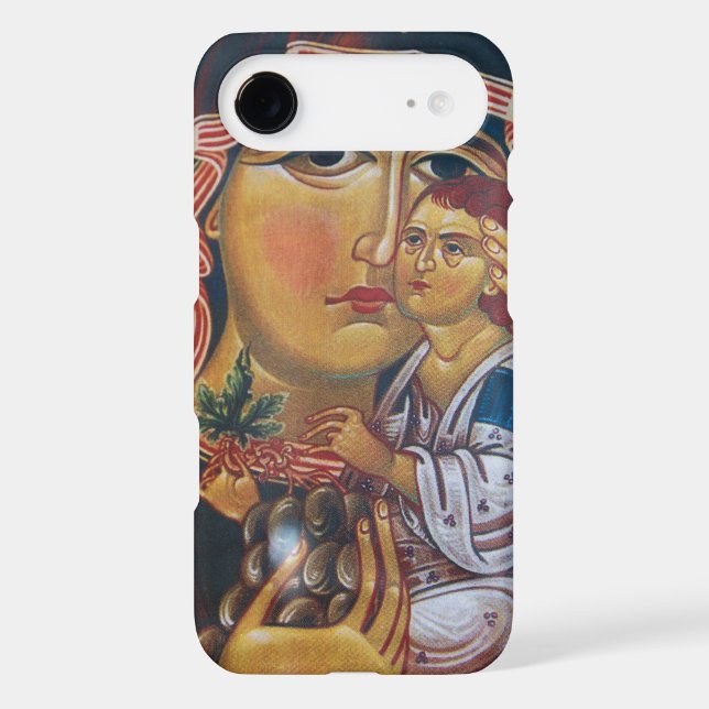 Mother Mary And Jesus Art Case-Mate iPhone Case (Back)