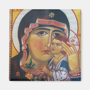 Mother Mary And Jesus Art Magnet
