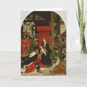 Mother Mary and Jesus Holiday Card