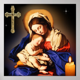Mother Mary  art Poster