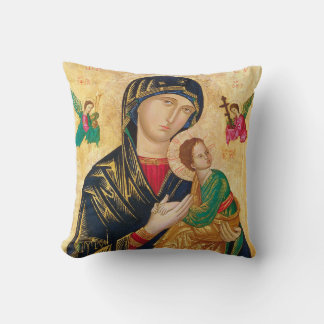 MOTHER MARY & BABY JESUS ART PILLOW
