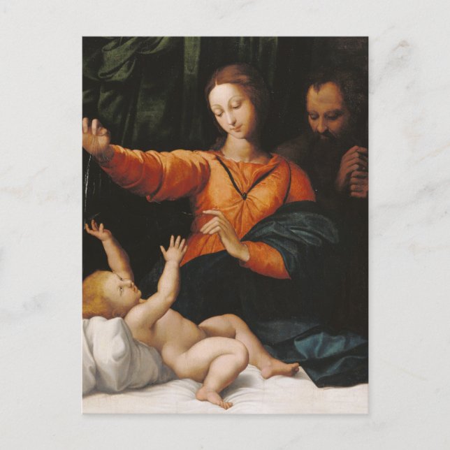 Mother Mary baby Jesus Postcard (Front)