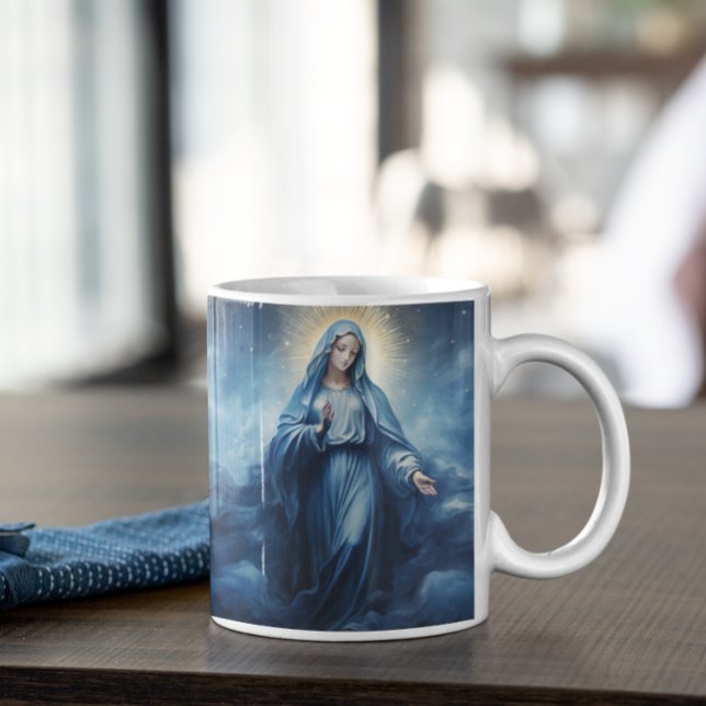 Mother Mary Blessing version 5 Coffee Mug (Mother Mary Blessing version 5 Coffee Mug)