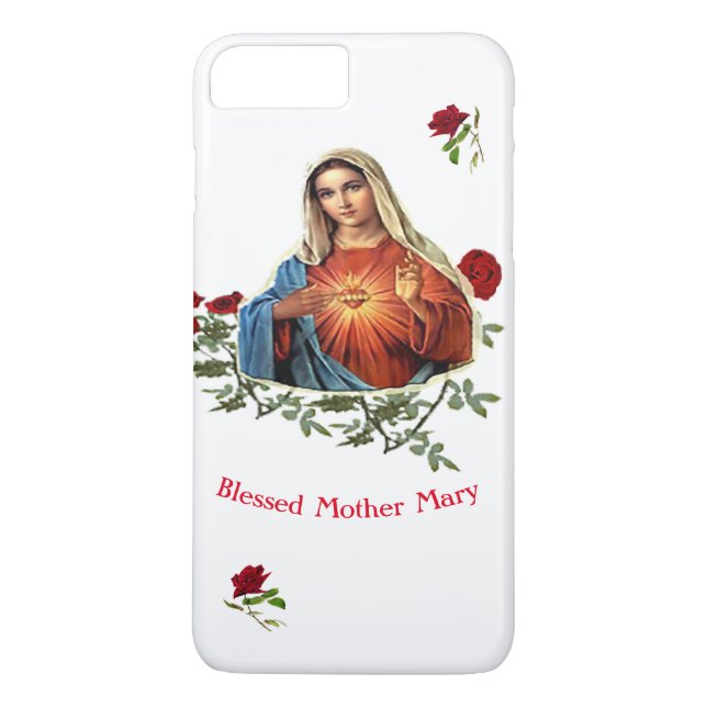 Mother MAry Case-Mate iPhone Case (Back)