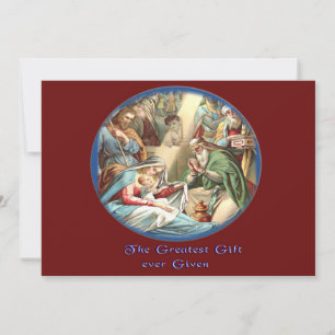 Mother Mary Holiday Card