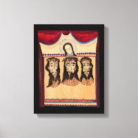 Mother Mary Jesus Christ Thorn Crown art Painting 