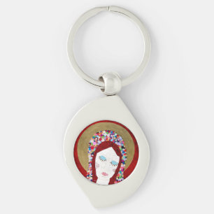 Mother Mary Key Ring