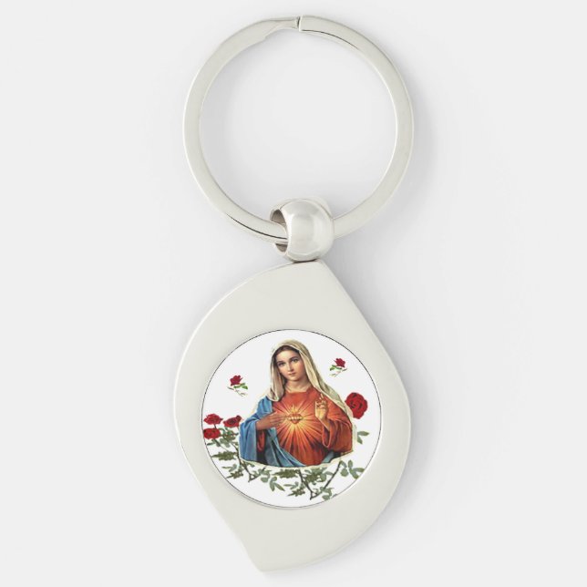 Mother MAry Key Ring (Front)