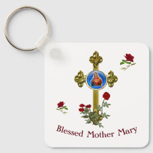 Mother MAry Key Ring
