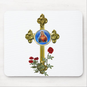 Mother Mary Mouse Mat
