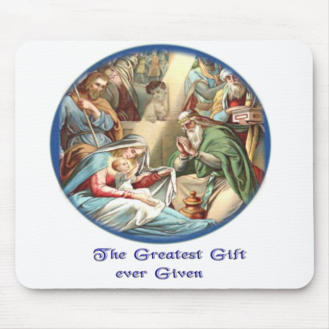 Mother Mary Mouse Mat (Front)