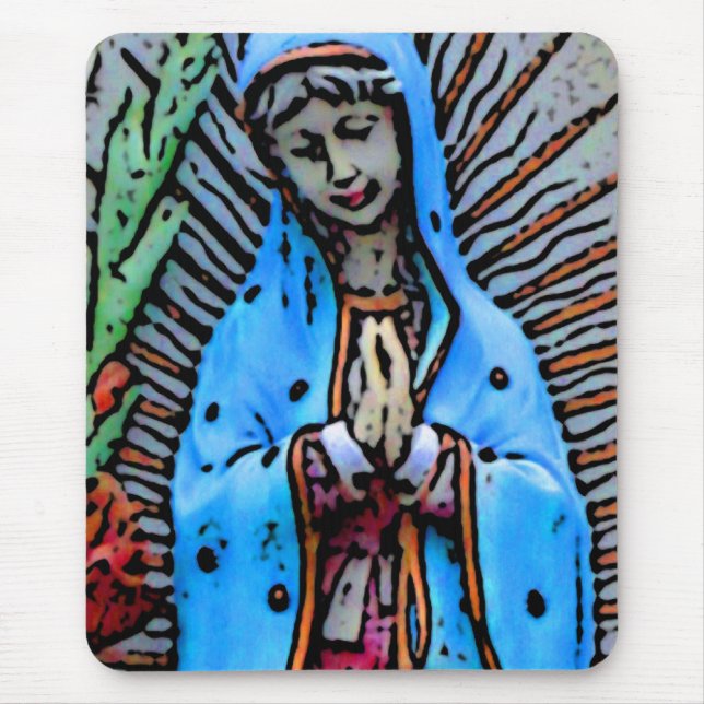Mother Mary Mouse Mat (Front)