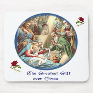Mother Mary Mouse Mat