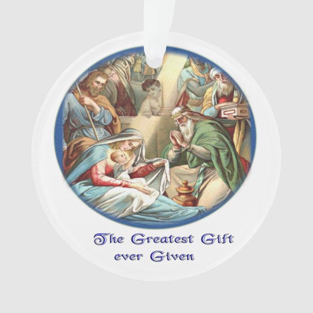 Mother Mary Ornament (Front)