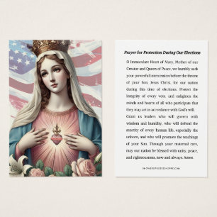 Mother Mary Prayer For Protection Elections
