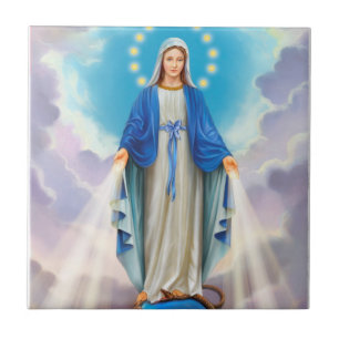 Mother Mary Tile