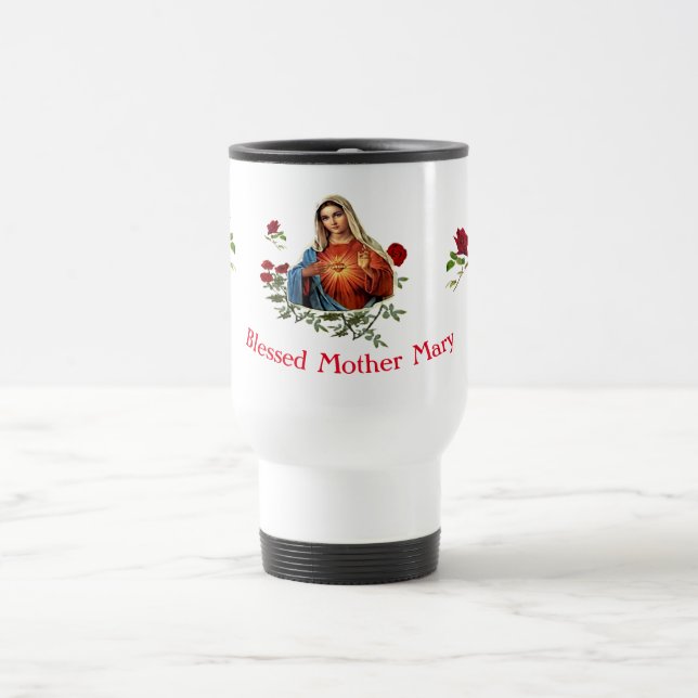 Mother MAry Travel Mug (Center)