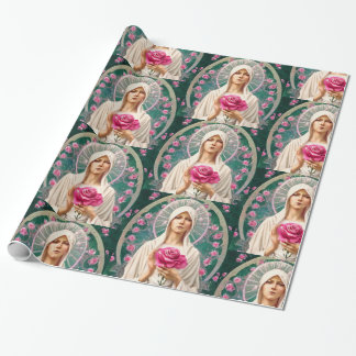 Mother mary Wrapping paper