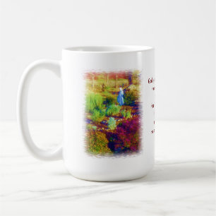 Mother Mary's Garden serenity prayer mug