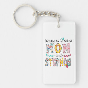 Mother Mom And Stepmom Birthday Key Ring