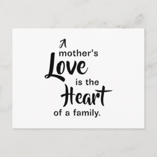 Mother Mothers Mother's Day Mum Mummy Gift Idea Postcard