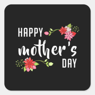 Mother Mothers Mummy Mother's Day Mom Funny Gift Square Sticker
