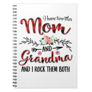 Mother Mum And Grandma Birthday Notebook