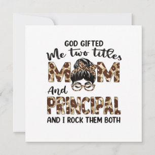 Mother Mum And Principal Mothers Birthday Invitation