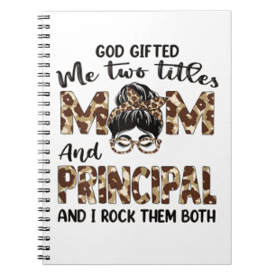 Mother Mum And Principal Mothers Birthday Notebook