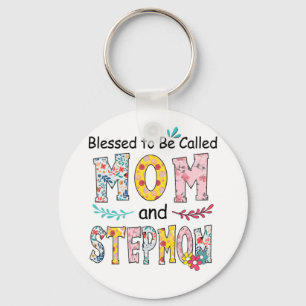 Mother Mum And Stepmom Birthday Key Ring