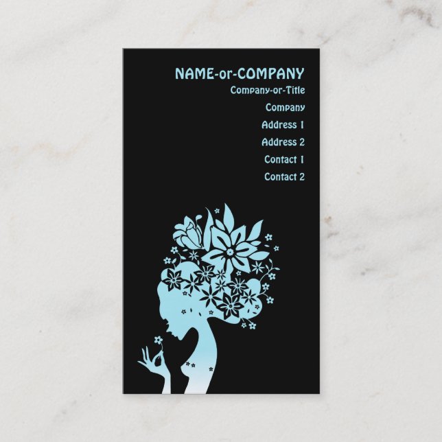 mother nature business card (Front)