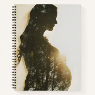 Mother Nature Double Exposure Notebook