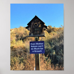 Mother Nature, Grouch Humour Poster