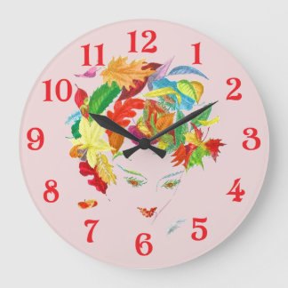 Mother Nature Large Clock