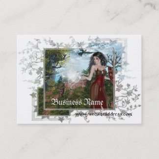Mother Nature Large Fantasy Business Cards
