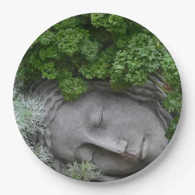 Mother Nature Paper Plate (Front)