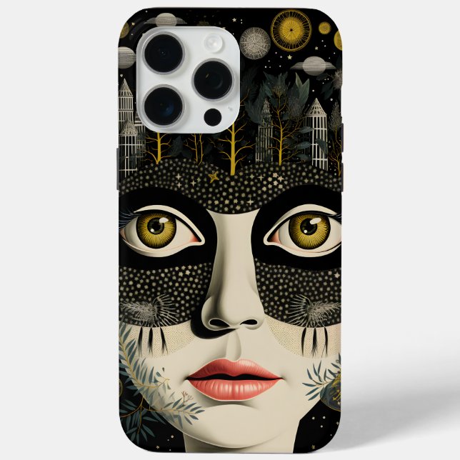 Mother Nature Protects the City Case-Mate iPhone Case (Back)