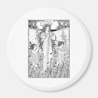 Mother Nature Summer Magnet