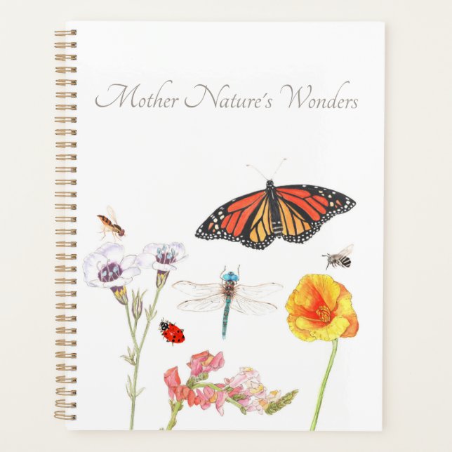 Mother Nature's Wonders Planner (Front)