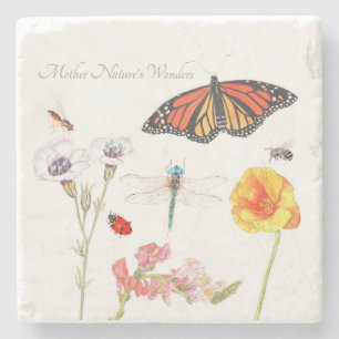 Mother Nature's Wonders Stone Coaster