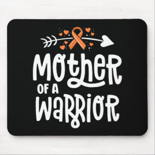 Mother Of A Warrior Mum Family Leukaemia Cancer Aw Mouse Mat